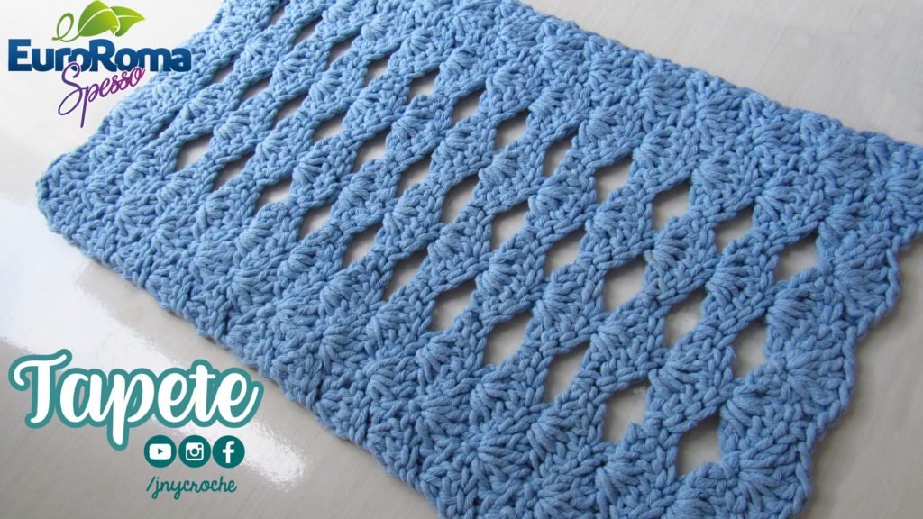 TAPETE DE CROCHE PARA INICIANTES