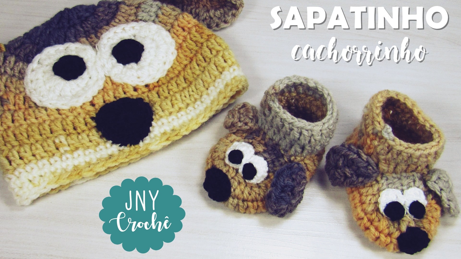 Sapatinho de store croche para cachorro