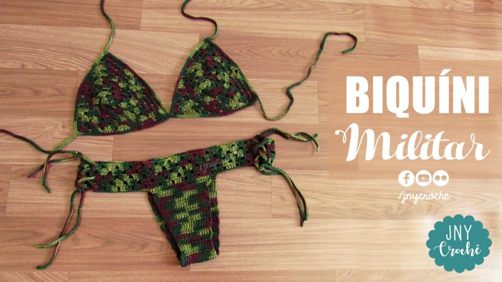 biquini de croche passo a passo