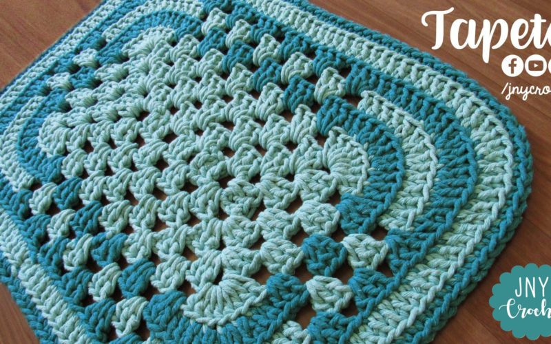 tapete de croche para cozinha