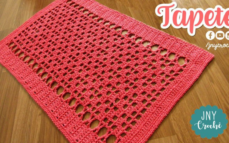 tapete de croche simples