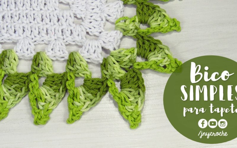 bico de croche para tapete 3