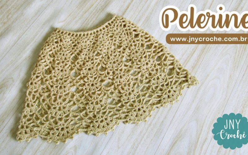 pelerine de crochê