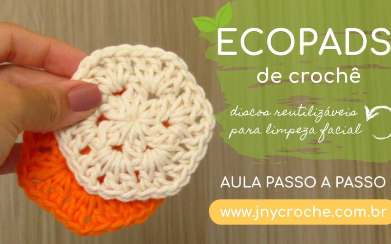 Ecopads Floral de crochê