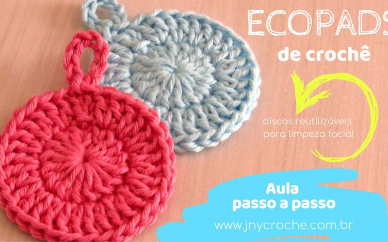 ecopads de crochê