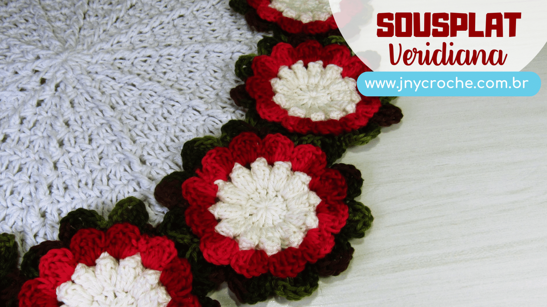 sousplat de croche passo a passo jnycroche