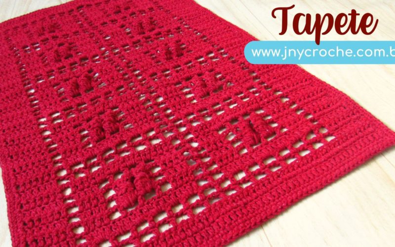 tapete de croche simples para cozinha passo a passo jny croche