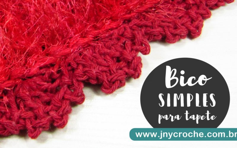 bico simples para tapete jnycroche