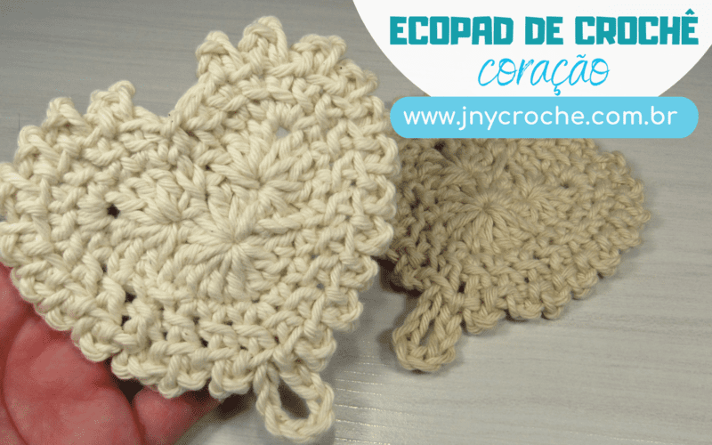 ecopad de croche coração 3a