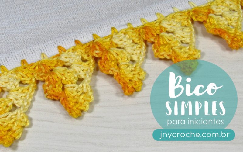 Bicos iniciantes aula 21 - barrado simples e facil