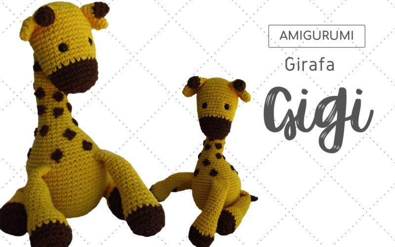 Girafa Gigi de crochê