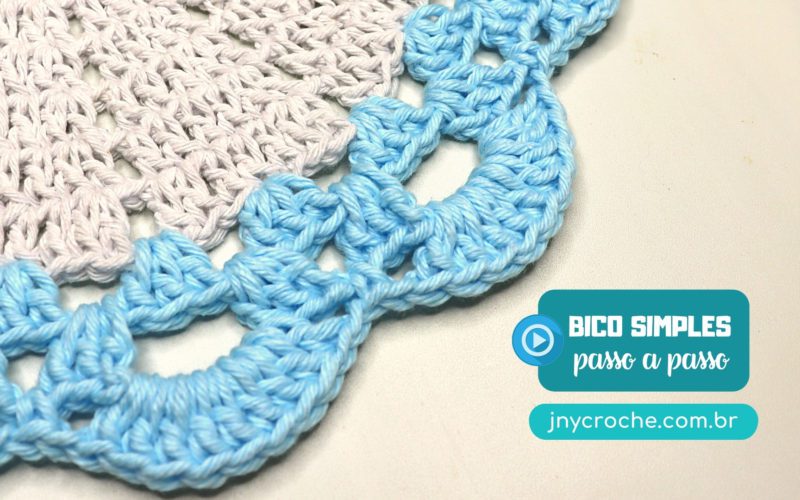 Bico Simples Sousplat Bico Azul