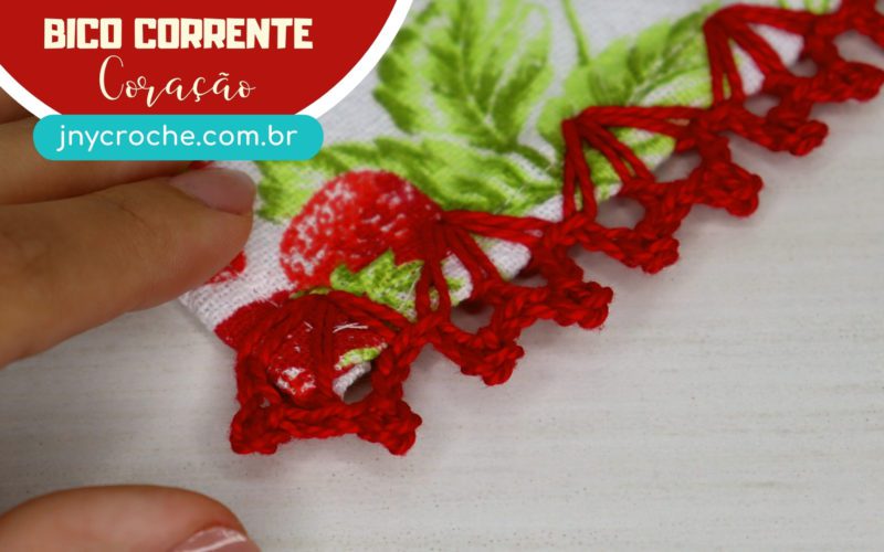 Bico de crochê para Iniciantes aula 31