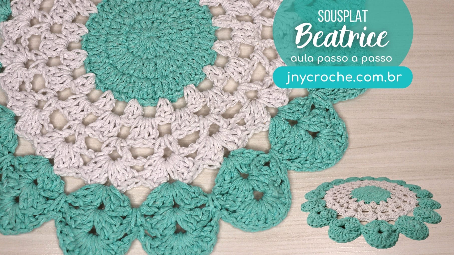 Sousplat Beatrice - Bico Triplo