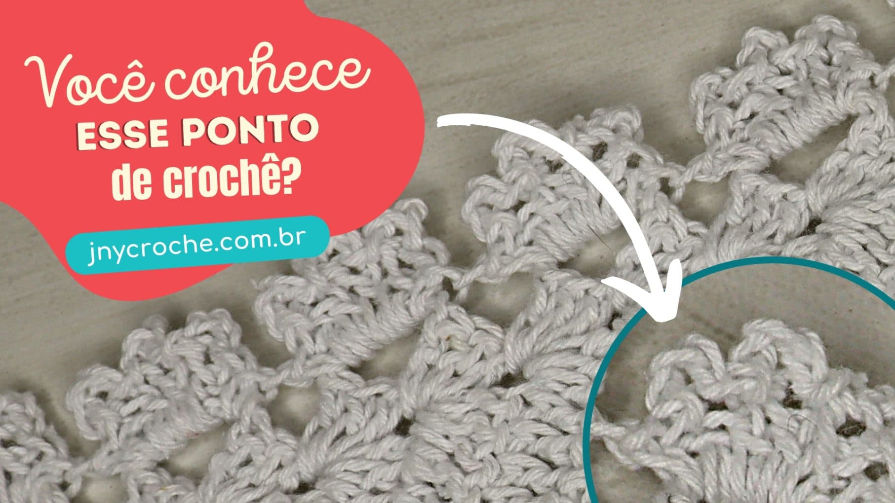 Como fazer ponto picô - Você conhece esse ponto de crochê
