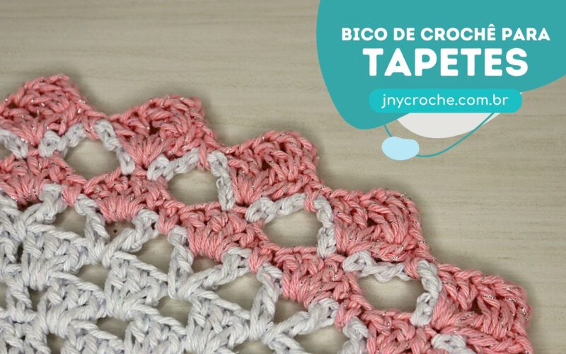 Bico de croche para tapetes