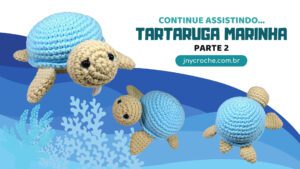 Amigurumi Tartaruga marinha - 2 de 2 Amigurumi Tartaruga marinha - 2 de 2