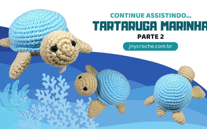 Amigurumi Tartaruga marinha - 2 de 2