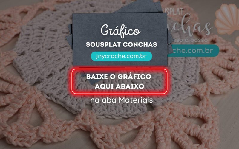 Gráfico Sousplat Conchas