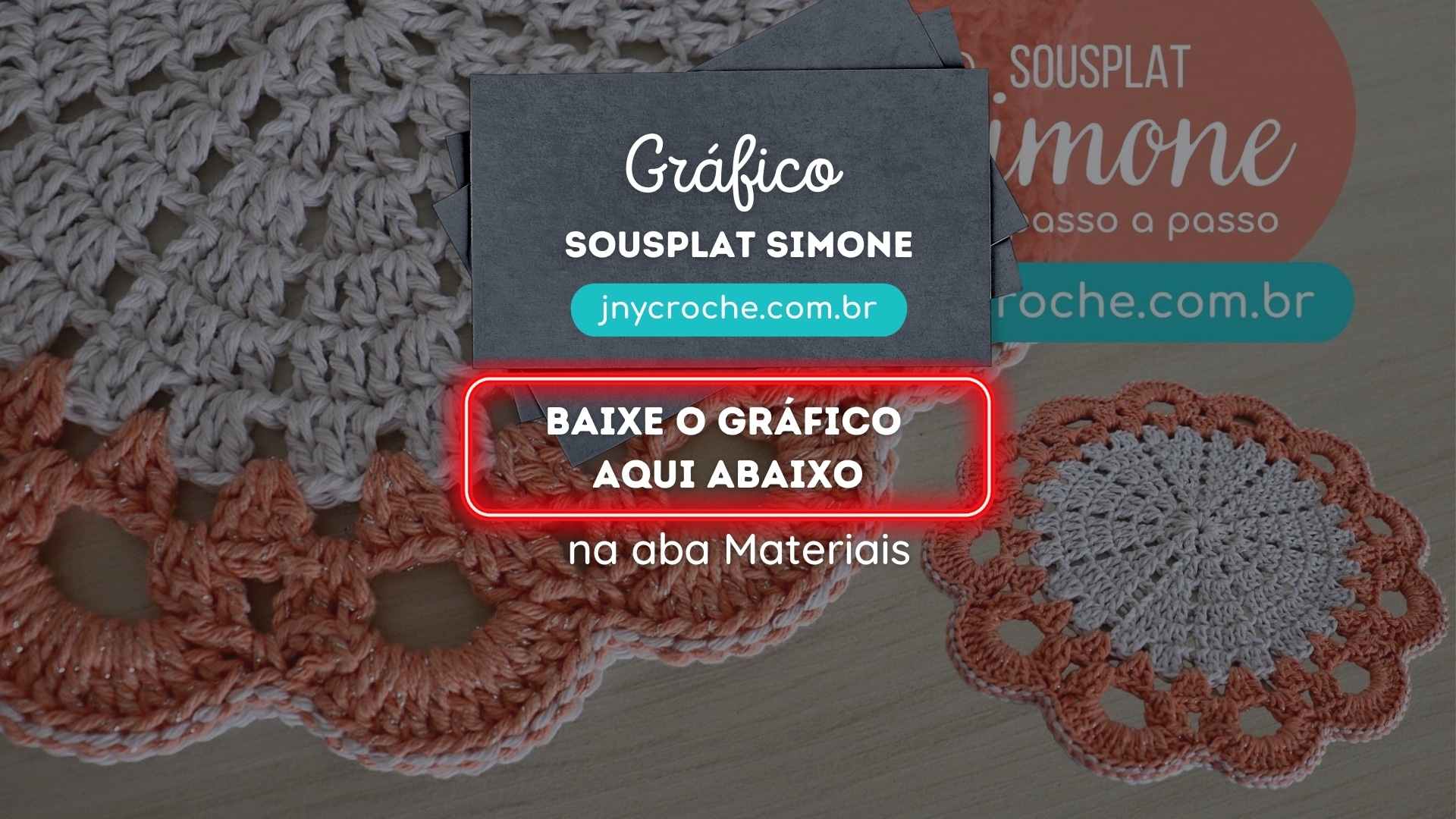Jogo de cozinha simples - Loja de Simone Croches