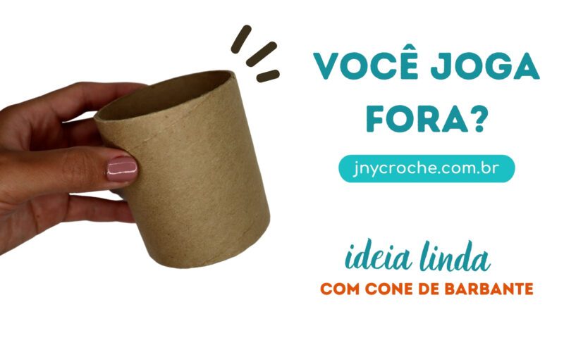 DEIA Linda com Cone de Barbante Linha ou Lã - Do lixo ao Luxo