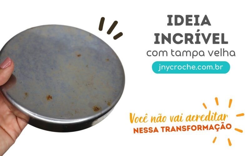 Do lixo ao luxo - DIY tampa de lixeira - ideia incrivel