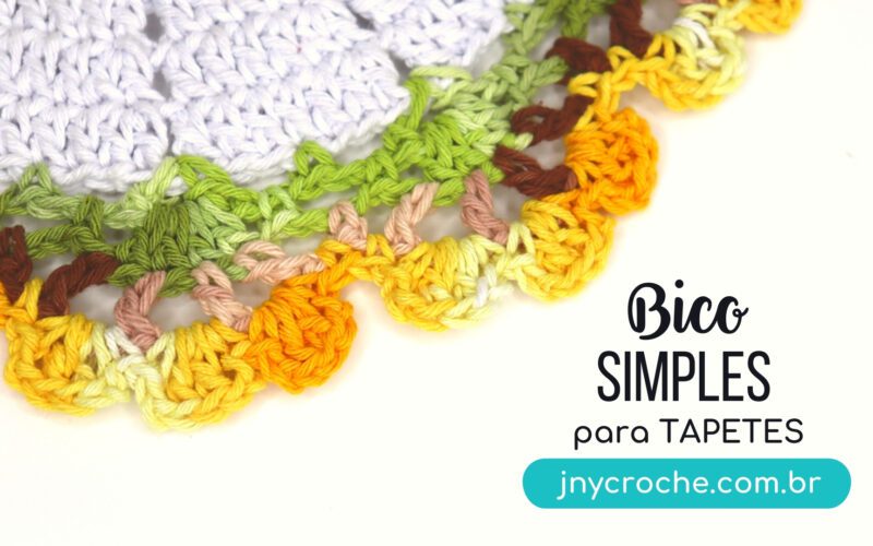 Bico para tapete Florada