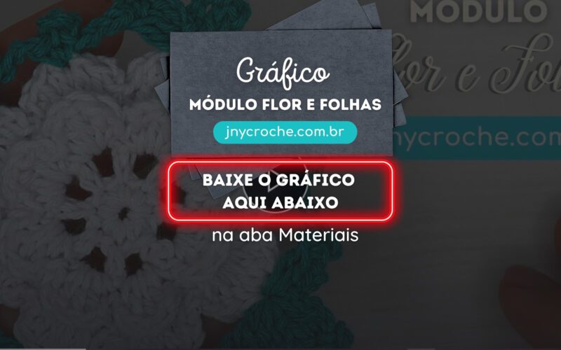 Gráfico módulo flor e folhas
