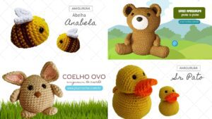 Amigurumis de crochê