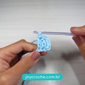 pontos de crochê