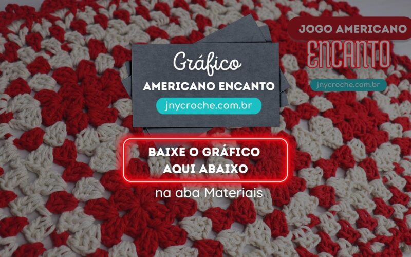 Gráfico Jogo americano Encanto