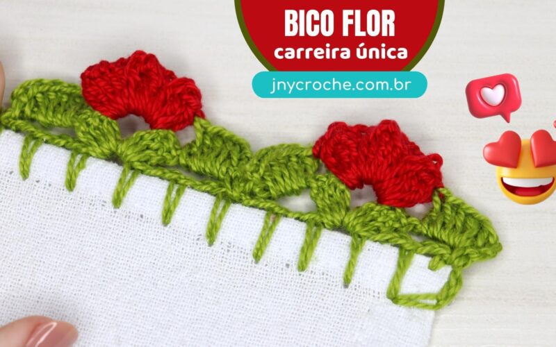 Bico flor carreira única aula 41