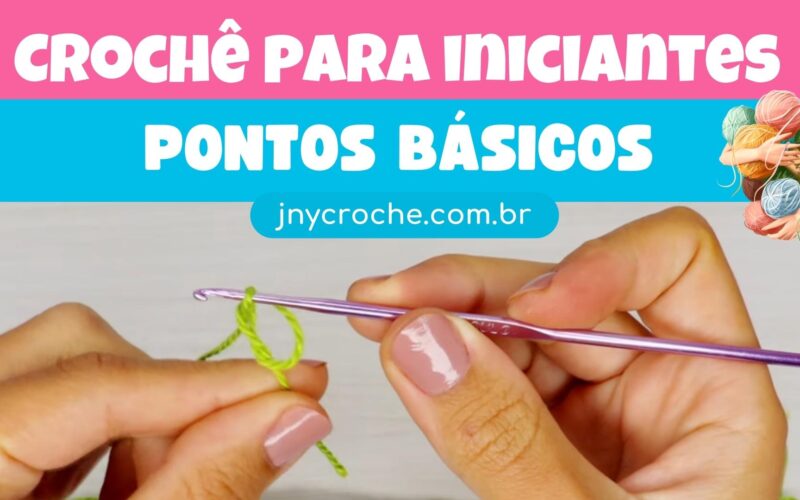 Aula 2 da série para iniciantes - Aprenda crochê doo zero