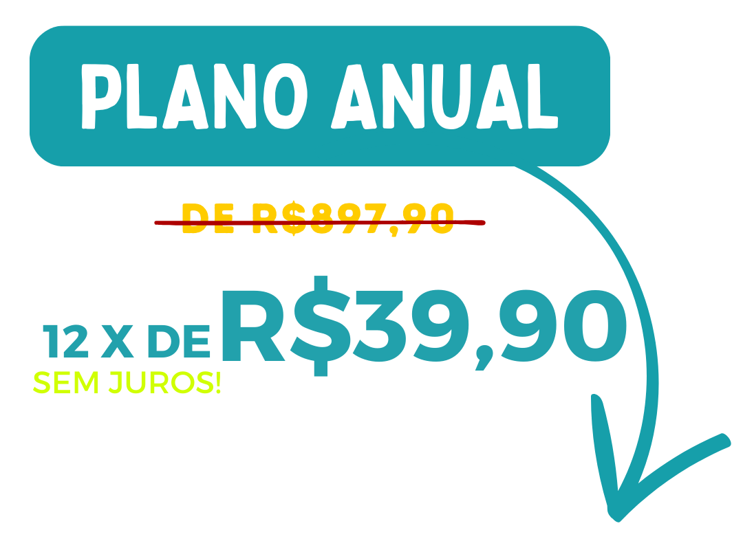 CLUB do Crochê plano anual.
