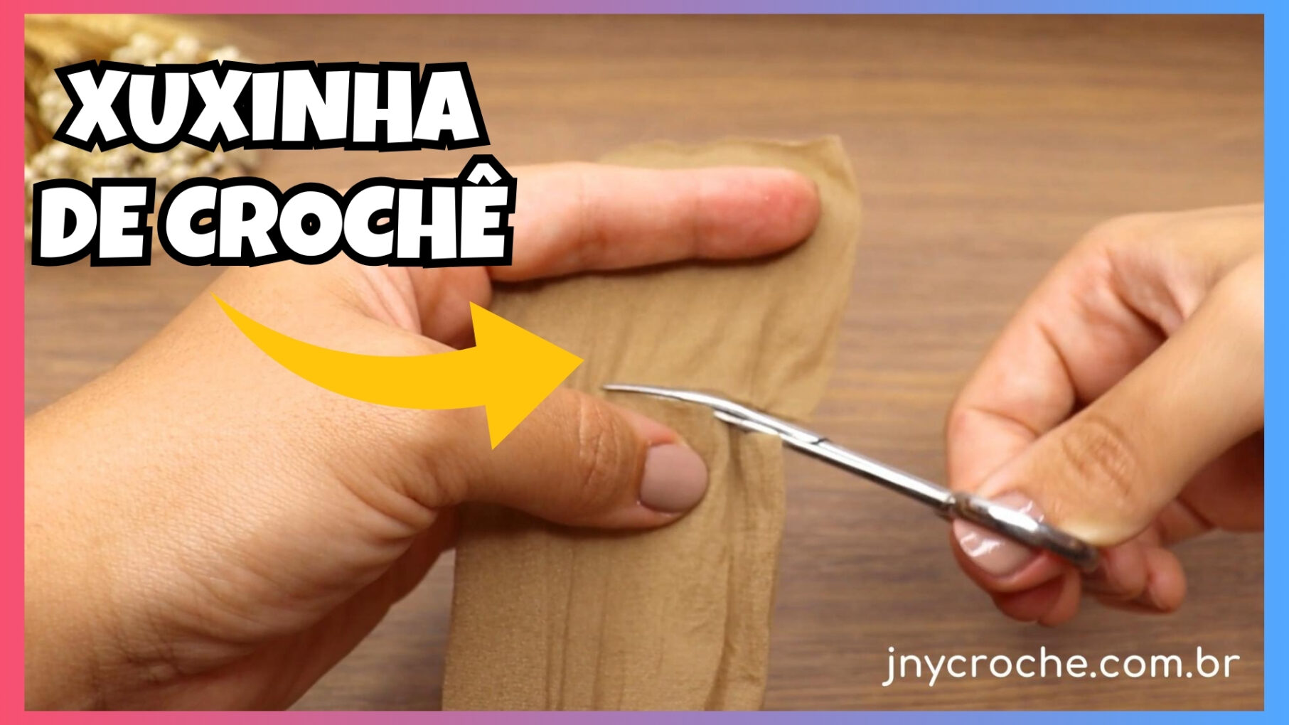 meia calça velha, como fazer xuxinha de cabelo, xuxinha de cabelo de crochê passo a passo, xuxinha de crochê infantil, xuxinha de crochê fácil, xuxinha de crochê para coque,