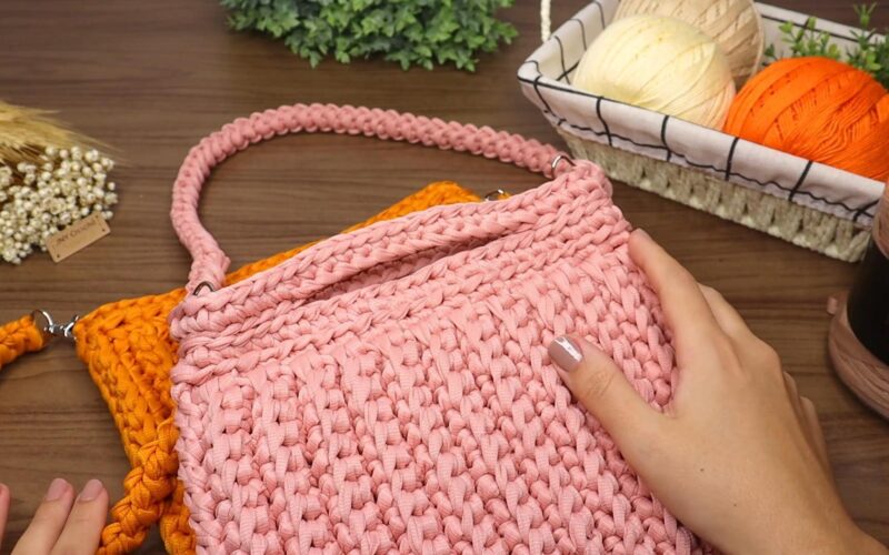 DICAS PARA BOLSA DE CROCHÊ E CESTO DE CROCHÊ COM FIO DE MALHA