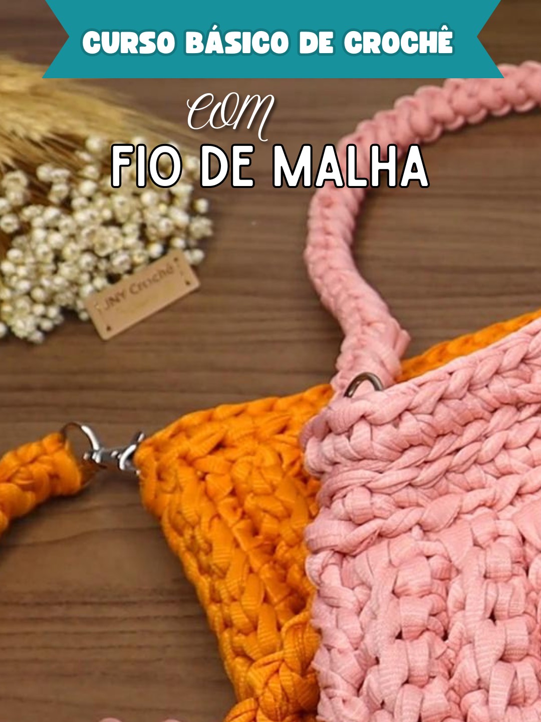 Curso de Crochê com Fio de Malha para iniciantes