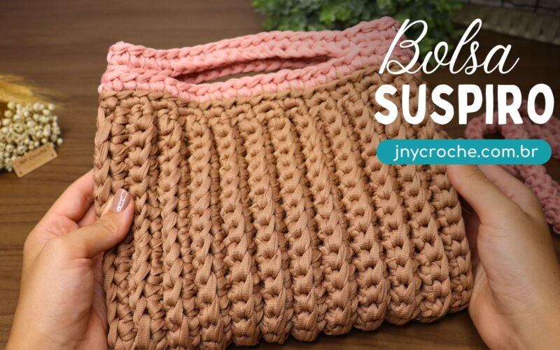 Bolsa de crochê Suspiro | CLUB