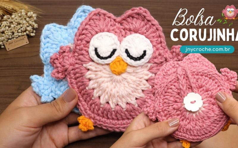 Bolsa de Crochê Corujinha | CLUB