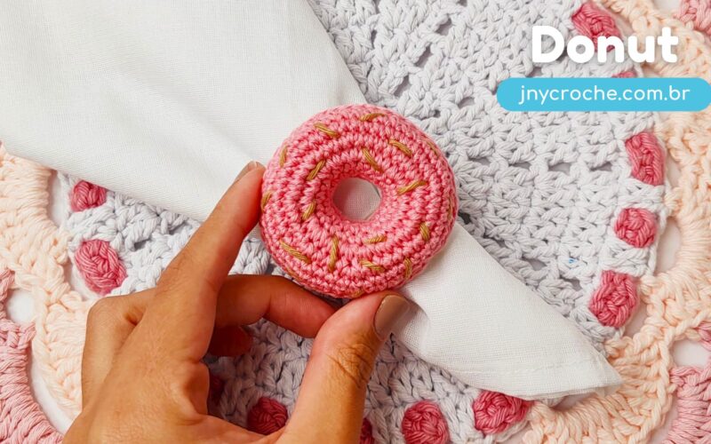 donut de crochê perfeito