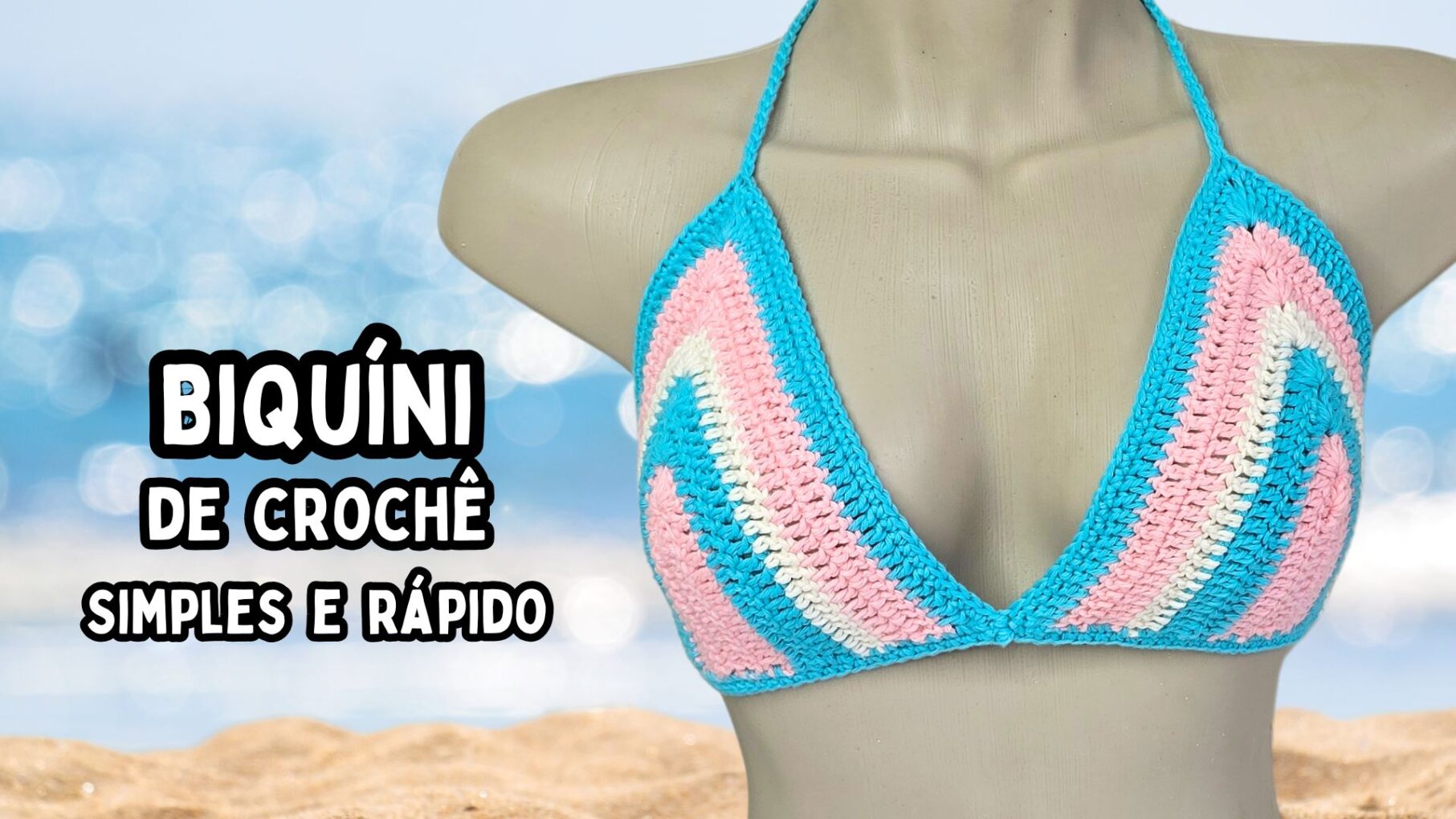 Biquíni crochê, Biquíni, Biquíni de crochê passo a passo, jnycroche, linhascorrente, Biquíni de crochê diferente, Biquíni de crochê simples, Modelo de biquíni de crochê, Biquínis femininos, Biquíni croche, Biquíni de crochê com bojo, croche, crochê,