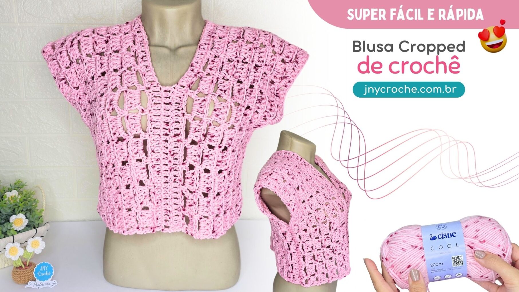 Cropped de crochê, Blusa de crochê, Blusa de crochê fácil e rápida, Cropped de crochê fácil, jny croche, Blusas de crochê modernas, Cropped de crochê moderno, Blusa de crochê chique, Blusa de crochê fácil para iniciantes, Blusa de crochê diferente, Blusa de crochê para festa, Cropped de crochê passo a passo econômico e fácil, Cropped de crochê diferente, Modelos de cropped de crochê, Cropped de crochê quadrado, linhas corrente,