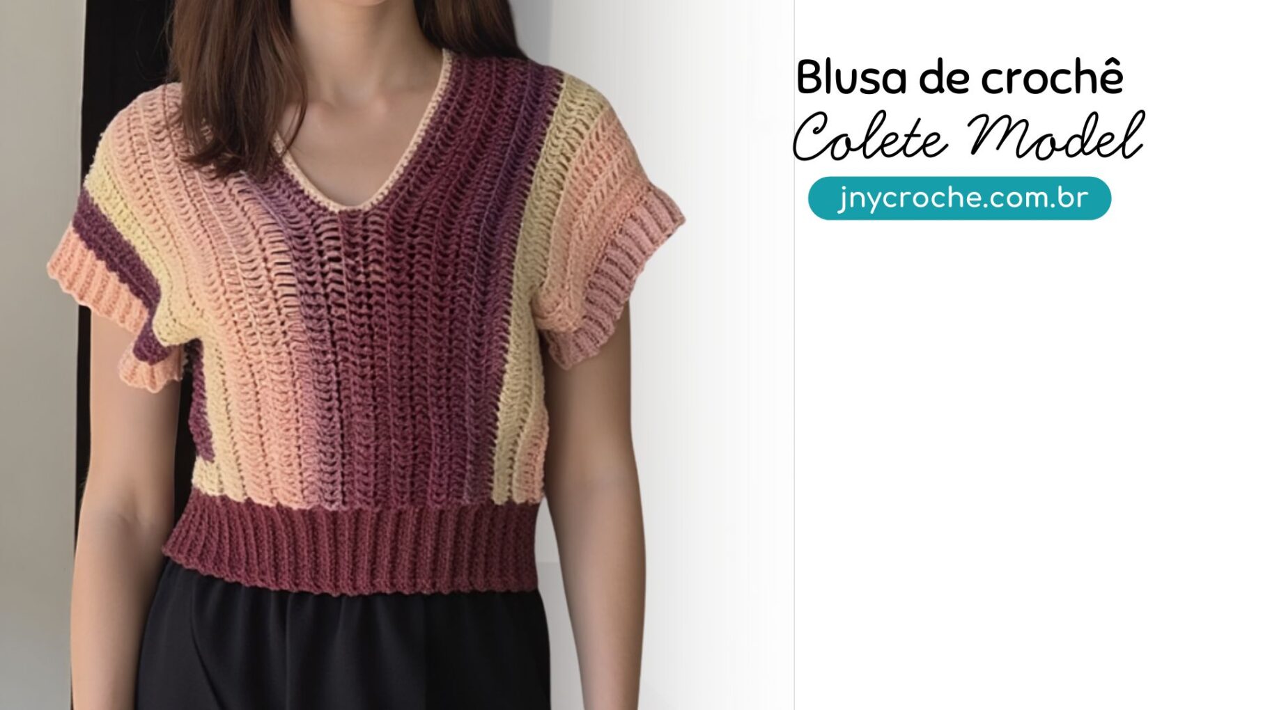 Blusa Colete Model Super fácil