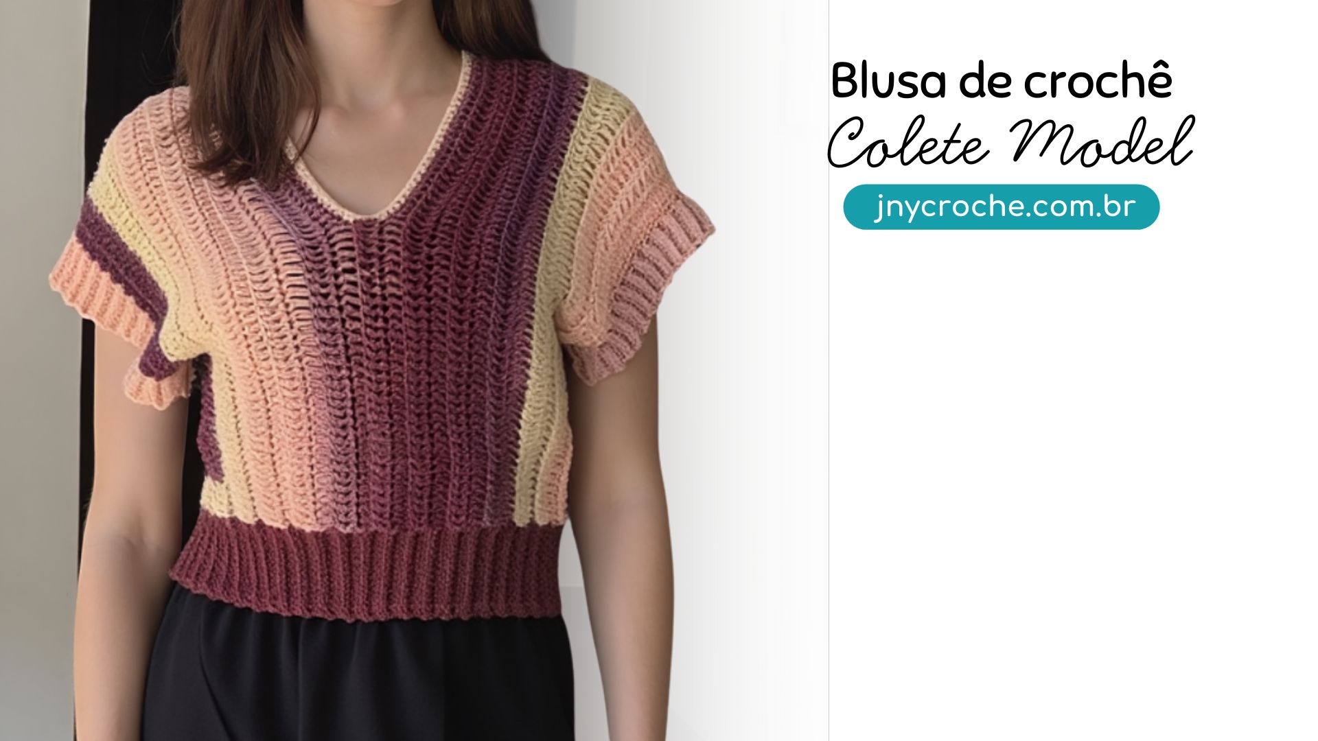 Blusa Colete Model Super fácil