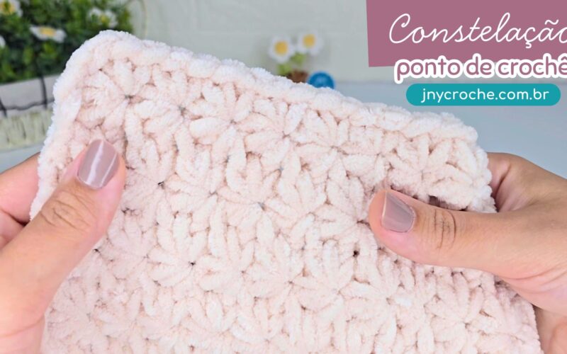 Ponto de crochê Constelação
