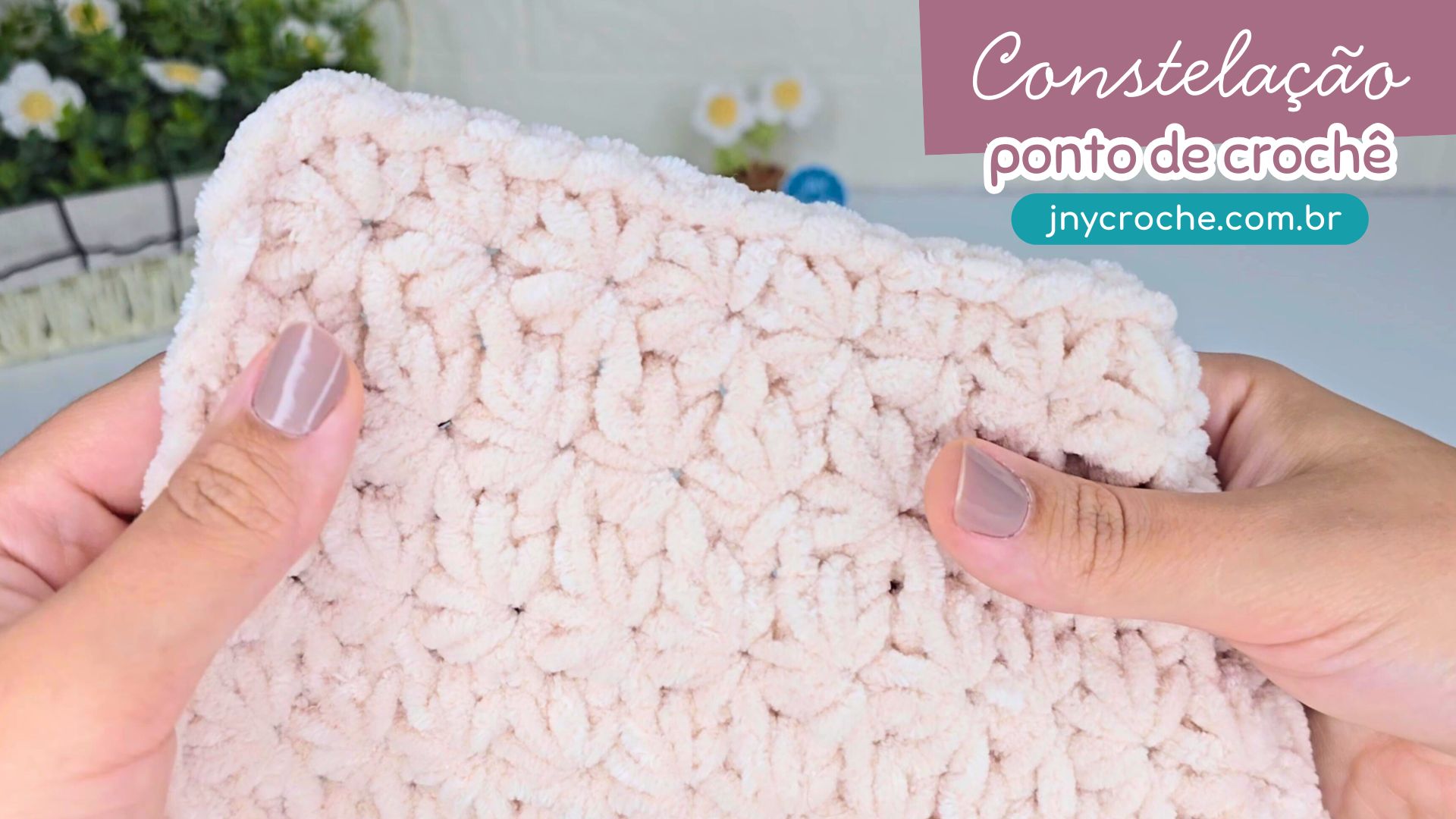 Ponto de crochê Constelação