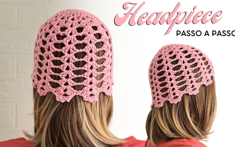 Headpiece crochê, headpiec