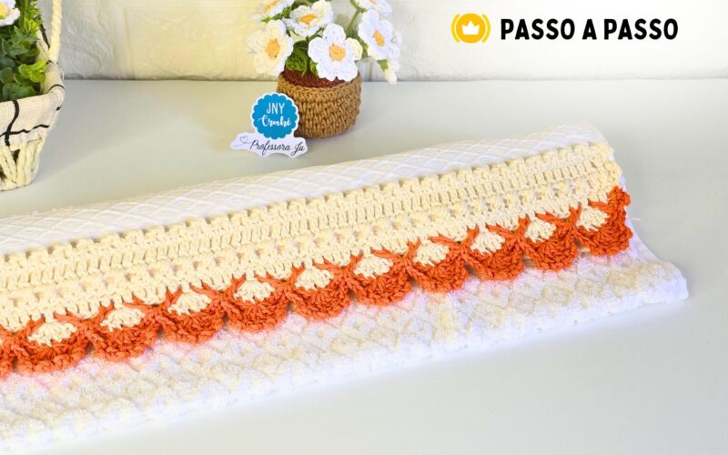 Barrado de crochê - Club e ao vivo - jny crochê