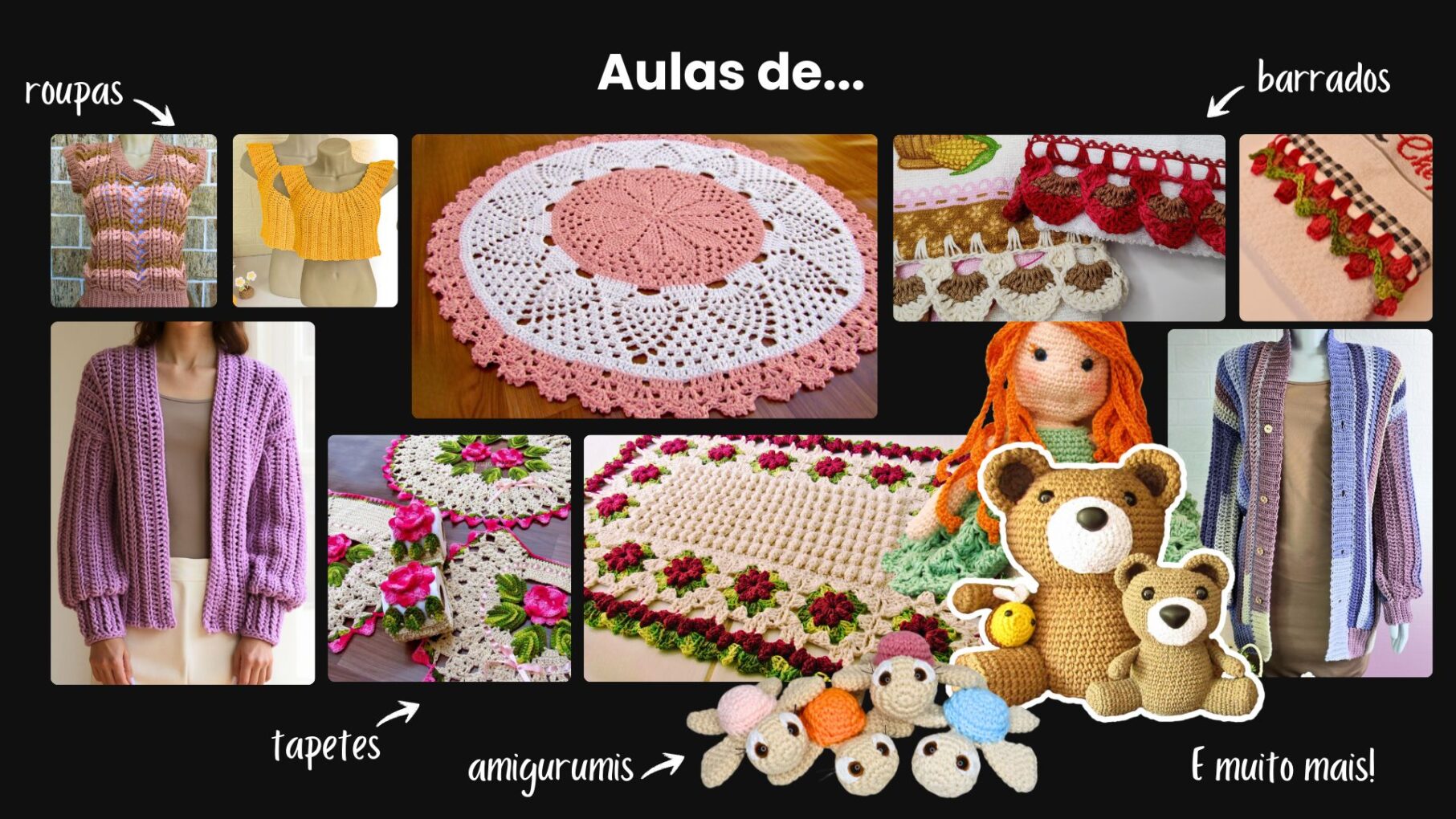 Club do Crochê - JNY Crochê - 24