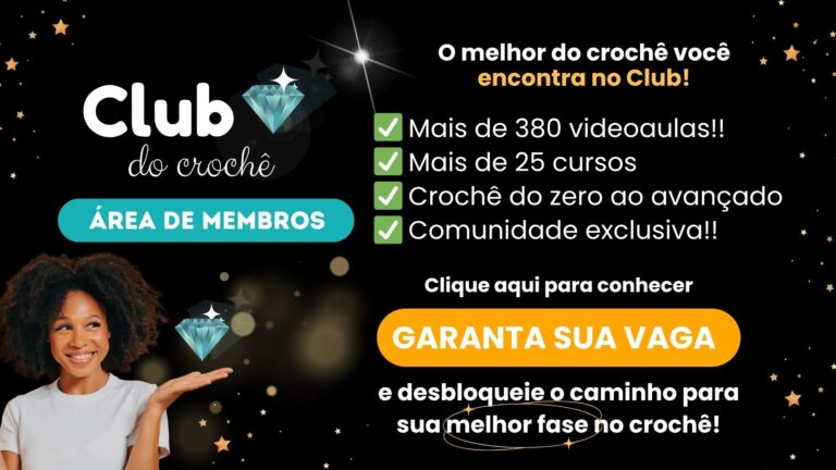 Club do Crochê - JNY Crochê